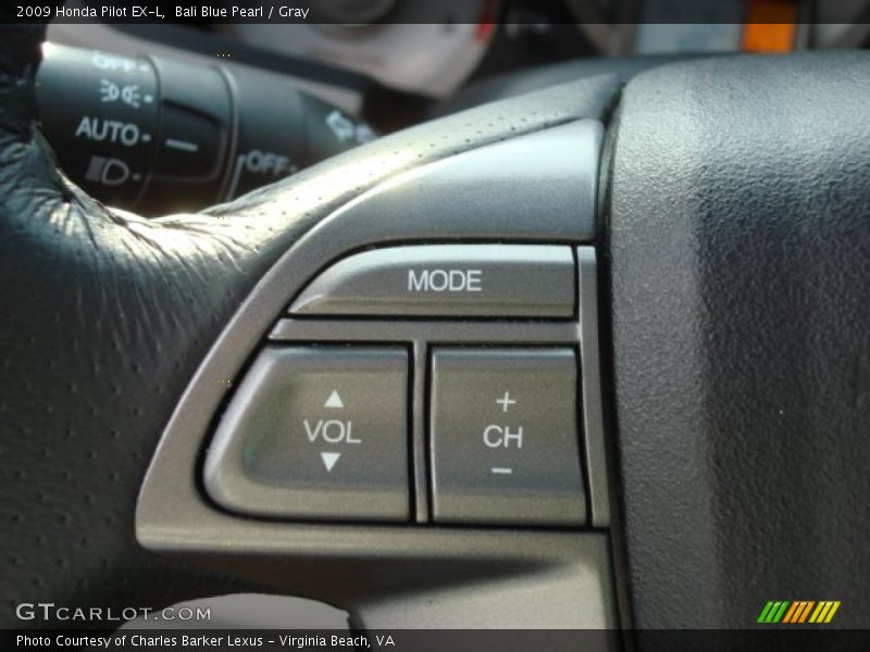 Bali Blue Pearl / Gray 2009 Honda Pilot EX-L