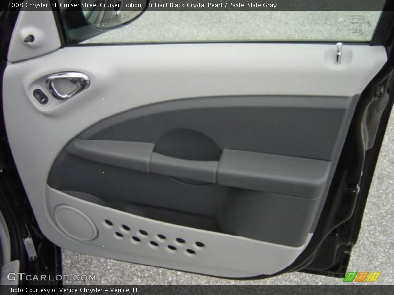 Brilliant Black Crystal Pearl / Pastel Slate Gray 2008 Chrysler PT Cruiser Street Cruiser Edition