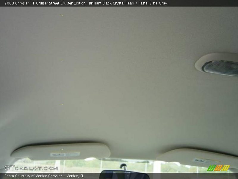 Brilliant Black Crystal Pearl / Pastel Slate Gray 2008 Chrysler PT Cruiser Street Cruiser Edition