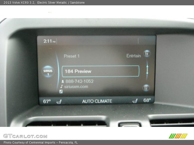 Electric Silver Metallic / Sandstone 2013 Volvo XC60 3.2
