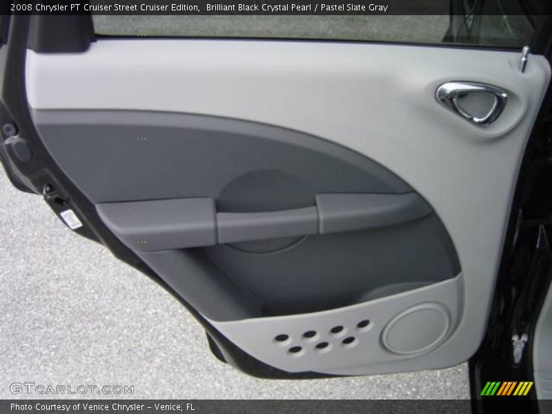 Brilliant Black Crystal Pearl / Pastel Slate Gray 2008 Chrysler PT Cruiser Street Cruiser Edition
