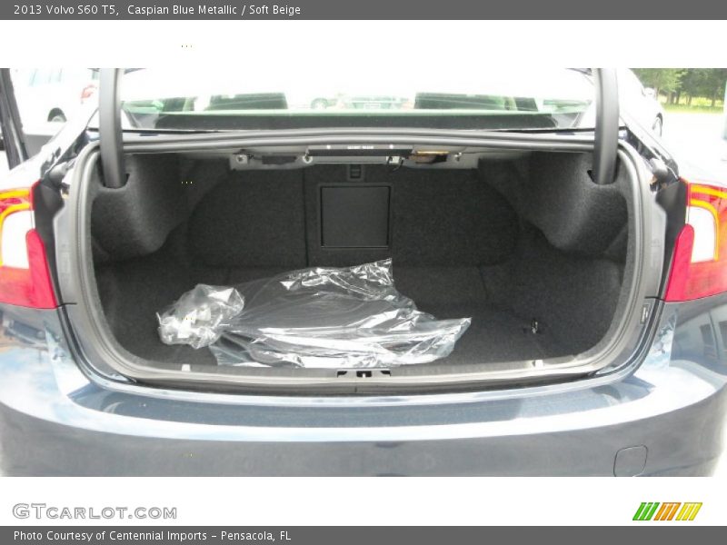 Caspian Blue Metallic / Soft Beige 2013 Volvo S60 T5