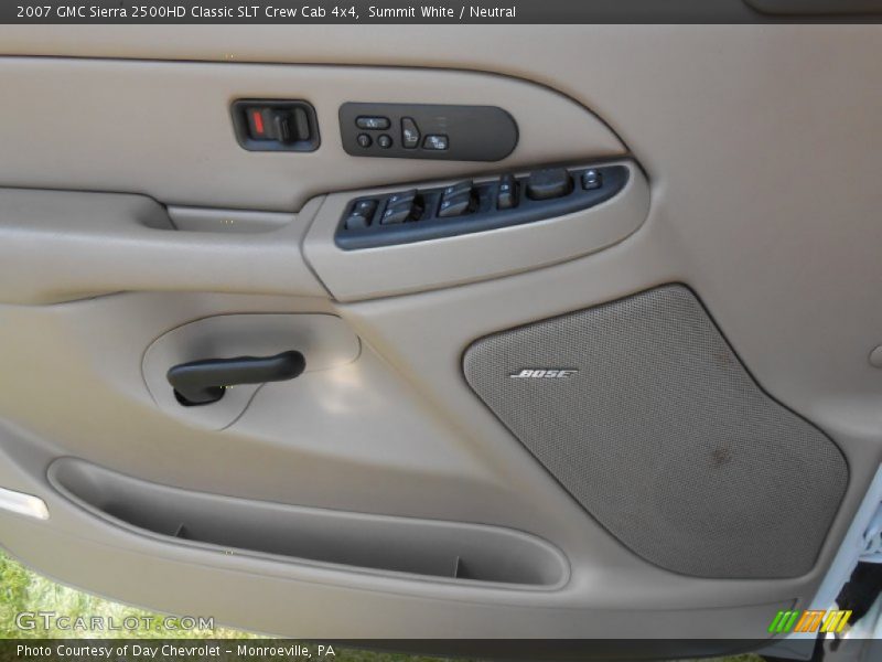 Summit White / Neutral 2007 GMC Sierra 2500HD Classic SLT Crew Cab 4x4