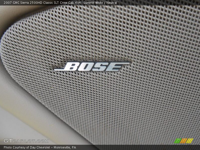 Summit White / Neutral 2007 GMC Sierra 2500HD Classic SLT Crew Cab 4x4