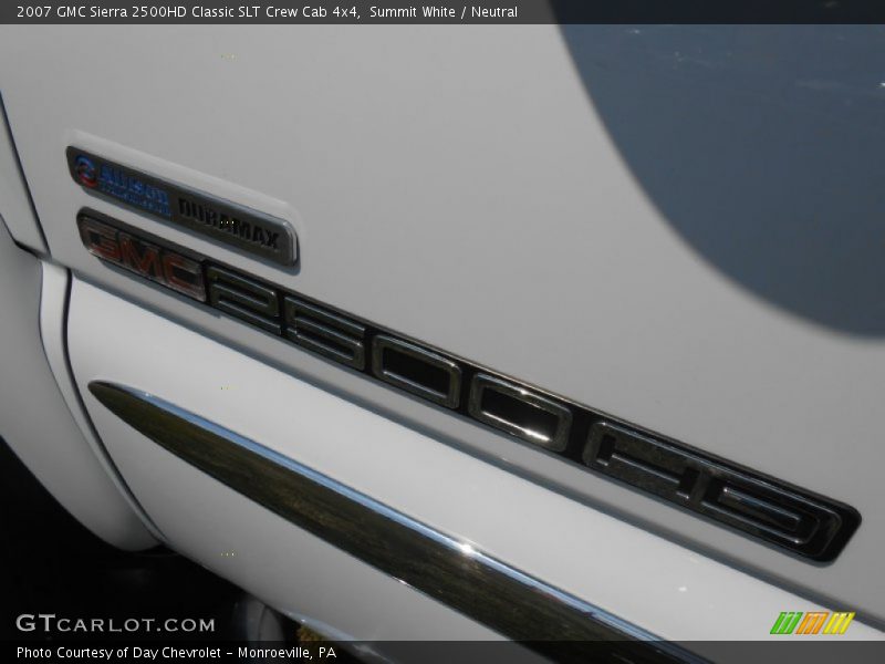 Summit White / Neutral 2007 GMC Sierra 2500HD Classic SLT Crew Cab 4x4