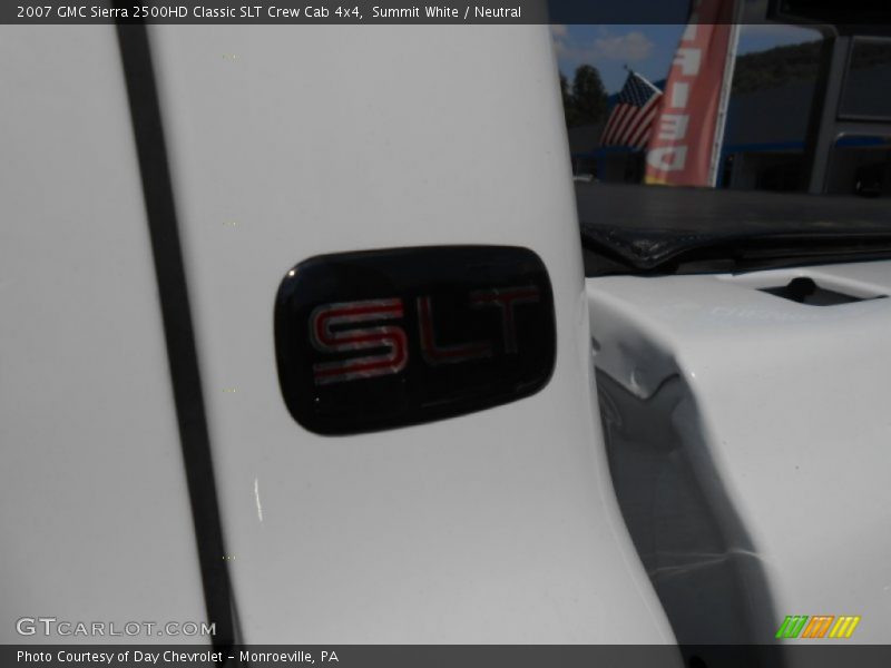 Summit White / Neutral 2007 GMC Sierra 2500HD Classic SLT Crew Cab 4x4