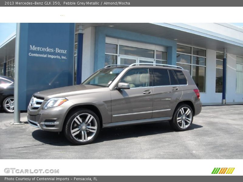 Pebble Grey Metallic / Almond/Mocha 2013 Mercedes-Benz GLK 350