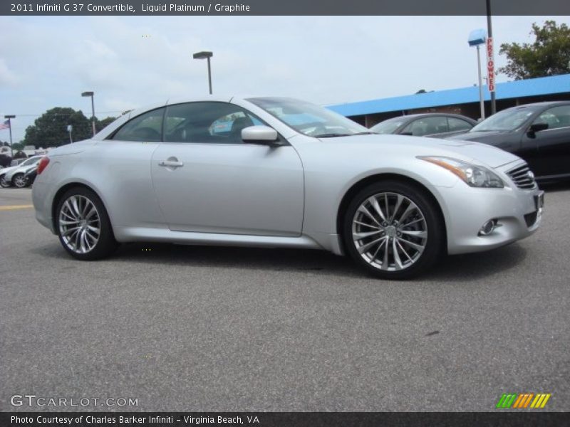  2011 G 37 Convertible Liquid Platinum