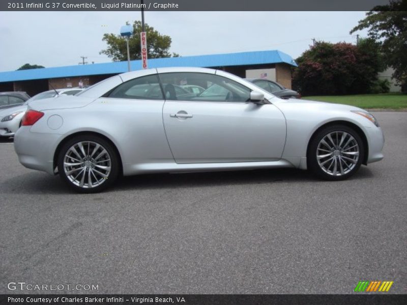  2011 G 37 Convertible Liquid Platinum