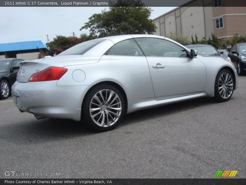  2011 G 37 Convertible Liquid Platinum