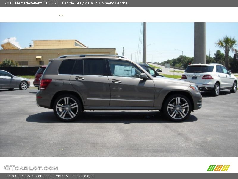 Pebble Grey Metallic / Almond/Mocha 2013 Mercedes-Benz GLK 350