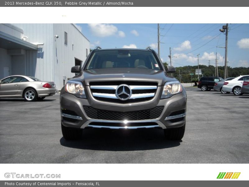 Pebble Grey Metallic / Almond/Mocha 2013 Mercedes-Benz GLK 350