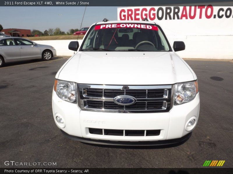 White Suede / Stone 2011 Ford Escape XLT 4WD
