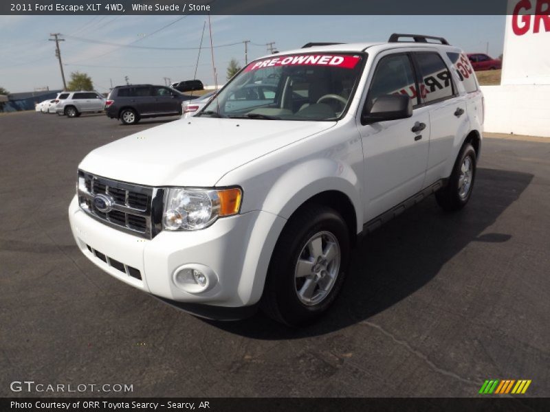 White Suede / Stone 2011 Ford Escape XLT 4WD