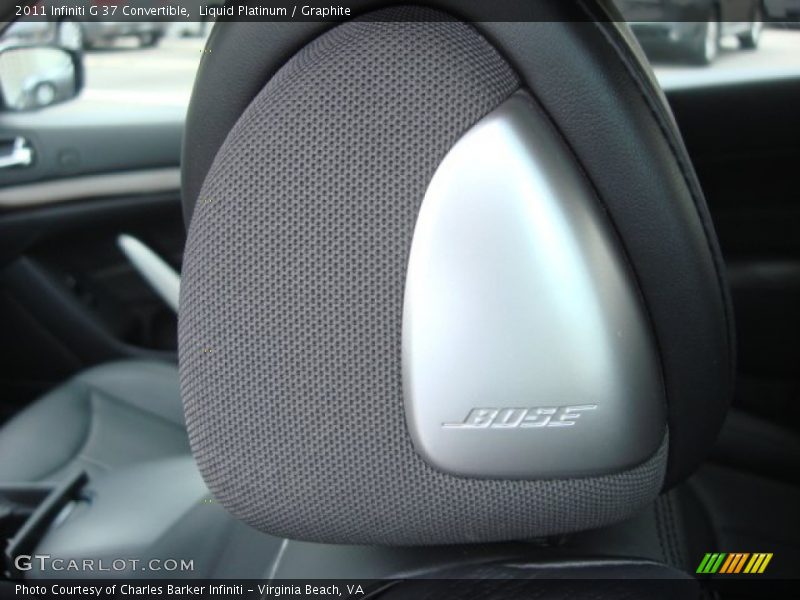 Audio System of 2011 G 37 Convertible