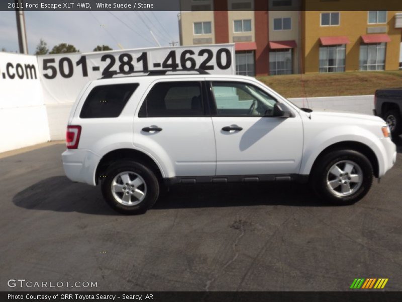 White Suede / Stone 2011 Ford Escape XLT 4WD