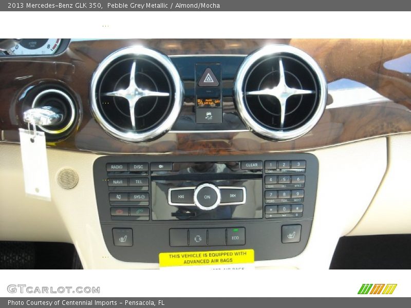 Pebble Grey Metallic / Almond/Mocha 2013 Mercedes-Benz GLK 350