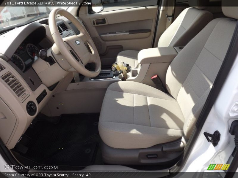 White Suede / Stone 2011 Ford Escape XLT 4WD