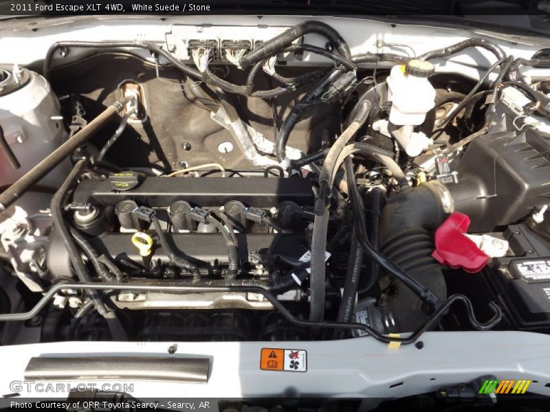 White Suede / Stone 2011 Ford Escape XLT 4WD