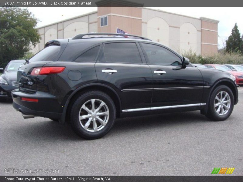 Black Obsidian / Wheat 2007 Infiniti FX 35 AWD