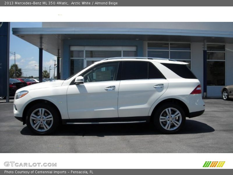 Arctic White / Almond Beige 2013 Mercedes-Benz ML 350 4Matic