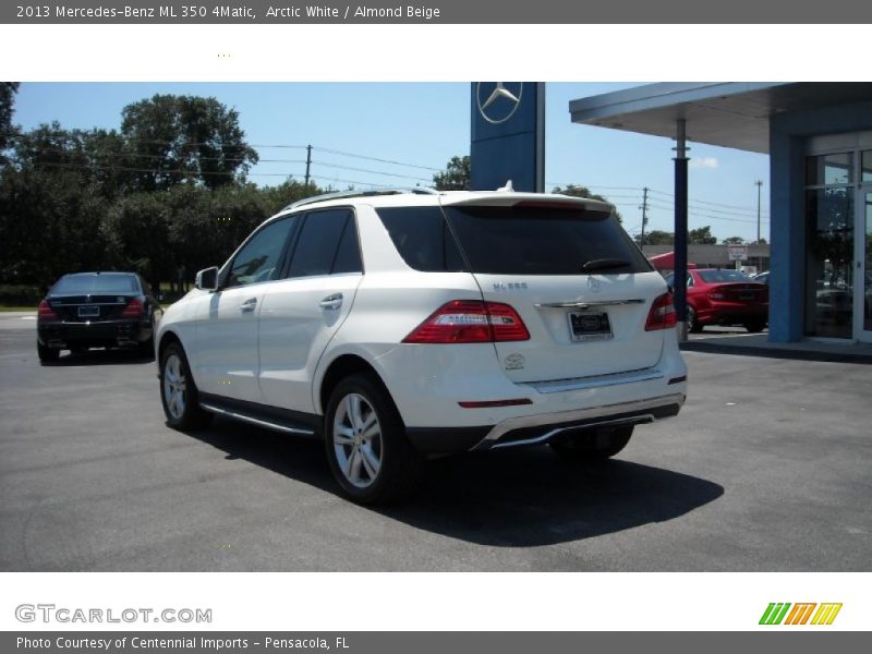 Arctic White / Almond Beige 2013 Mercedes-Benz ML 350 4Matic