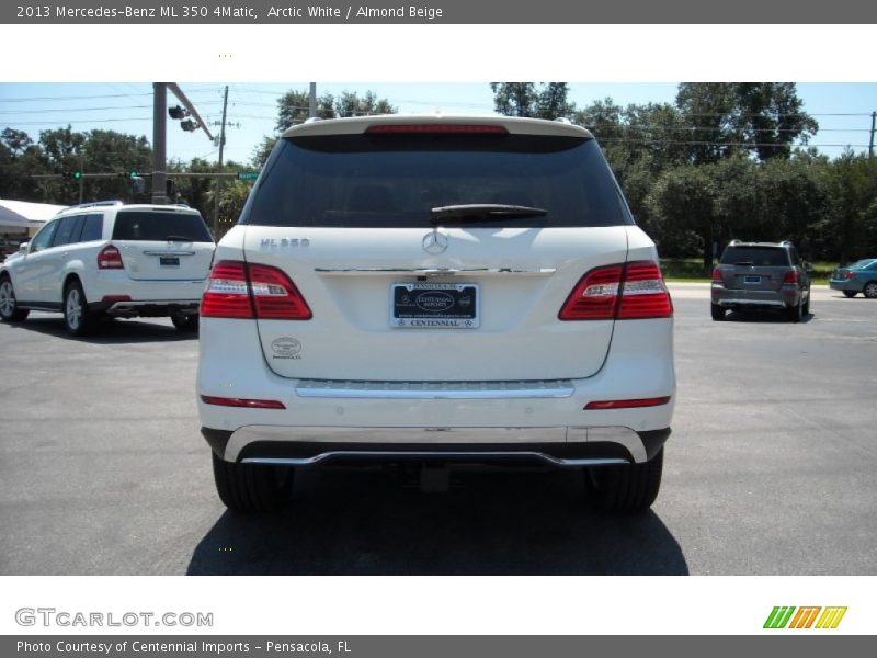 Arctic White / Almond Beige 2013 Mercedes-Benz ML 350 4Matic