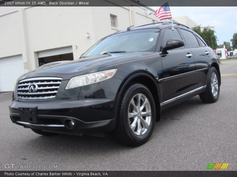Black Obsidian / Wheat 2007 Infiniti FX 35 AWD