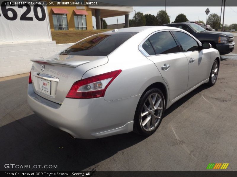 Brilliant Silver / Charcoal 2011 Nissan Maxima 3.5 SV