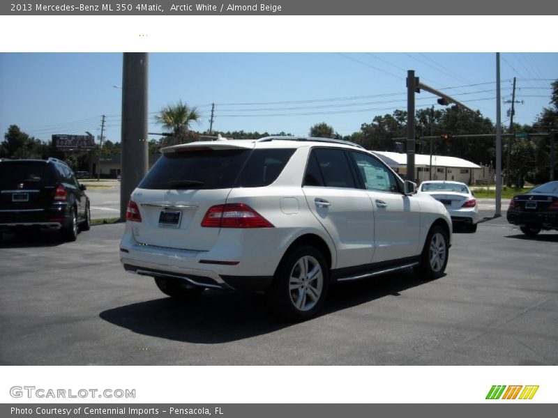 Arctic White / Almond Beige 2013 Mercedes-Benz ML 350 4Matic