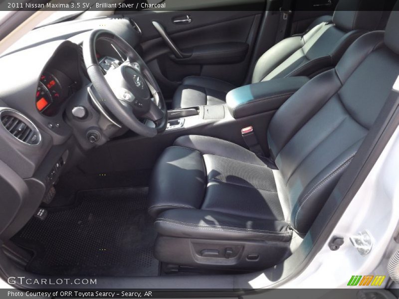 Brilliant Silver / Charcoal 2011 Nissan Maxima 3.5 SV