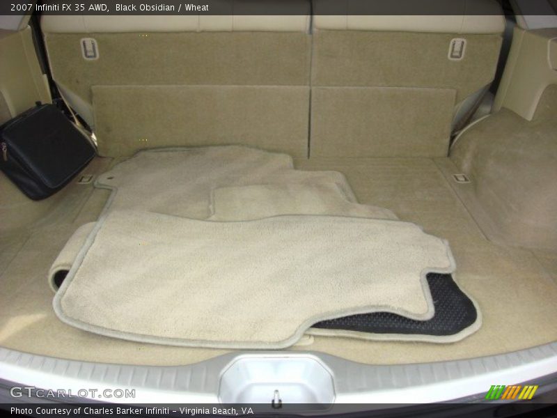 Black Obsidian / Wheat 2007 Infiniti FX 35 AWD