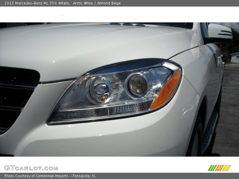 Arctic White / Almond Beige 2013 Mercedes-Benz ML 350 4Matic