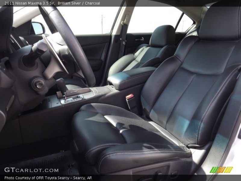 Brilliant Silver / Charcoal 2011 Nissan Maxima 3.5 SV