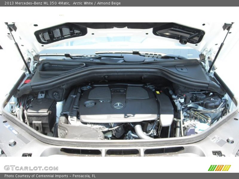Arctic White / Almond Beige 2013 Mercedes-Benz ML 350 4Matic