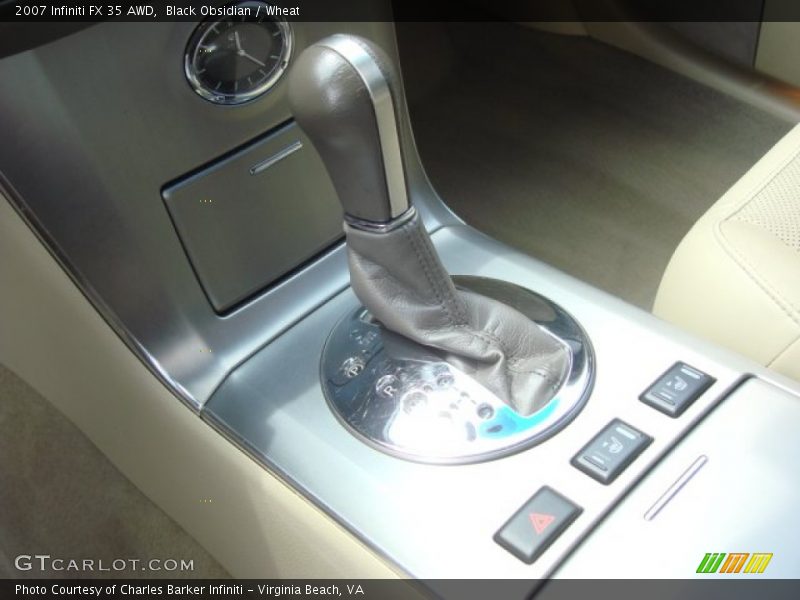 Black Obsidian / Wheat 2007 Infiniti FX 35 AWD