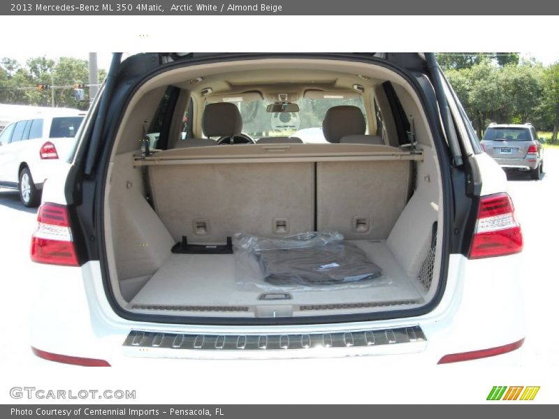 Arctic White / Almond Beige 2013 Mercedes-Benz ML 350 4Matic