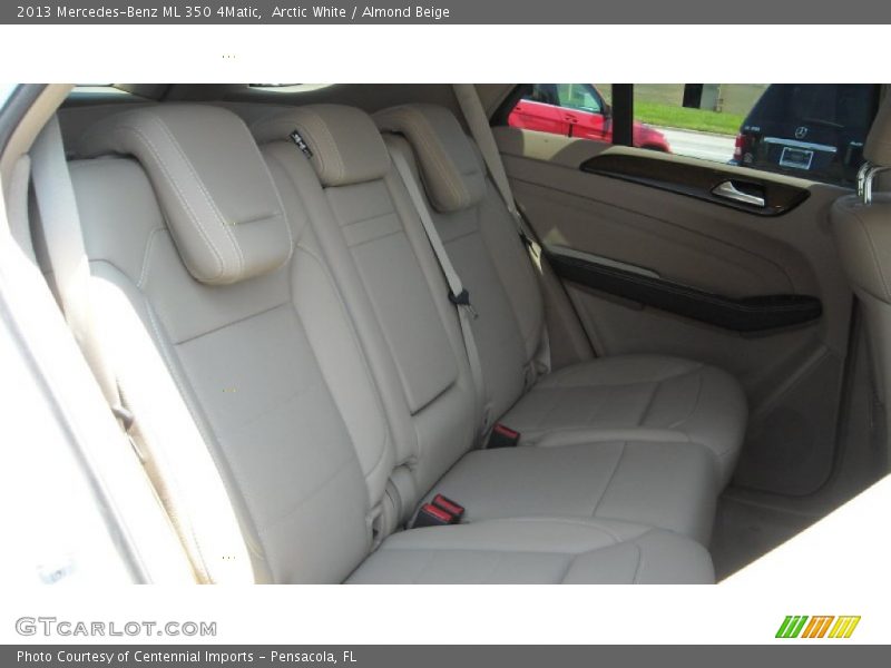 Arctic White / Almond Beige 2013 Mercedes-Benz ML 350 4Matic