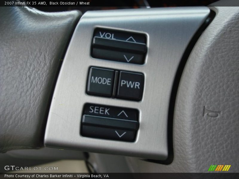Black Obsidian / Wheat 2007 Infiniti FX 35 AWD