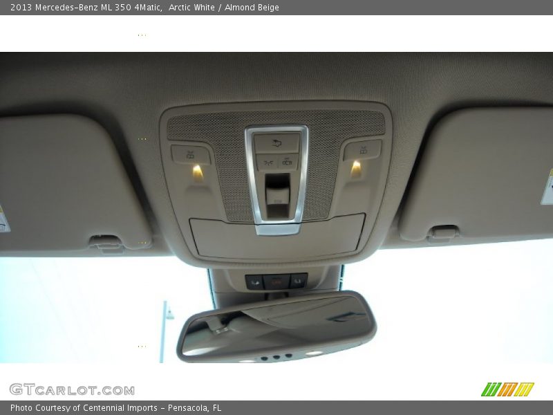 Arctic White / Almond Beige 2013 Mercedes-Benz ML 350 4Matic