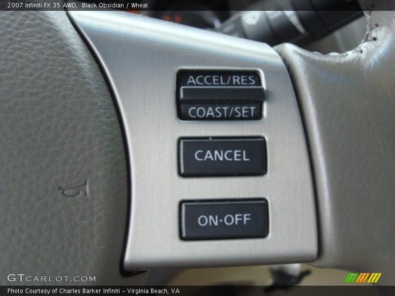Black Obsidian / Wheat 2007 Infiniti FX 35 AWD