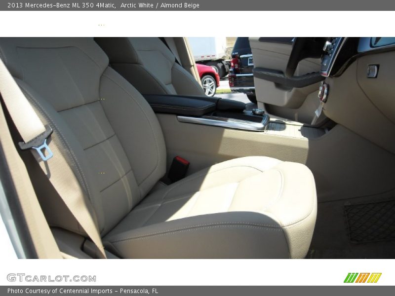 Arctic White / Almond Beige 2013 Mercedes-Benz ML 350 4Matic