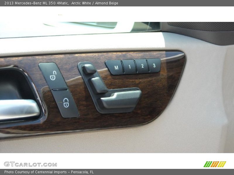 Arctic White / Almond Beige 2013 Mercedes-Benz ML 350 4Matic