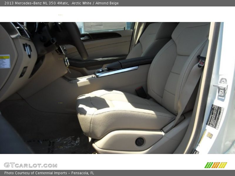 Arctic White / Almond Beige 2013 Mercedes-Benz ML 350 4Matic