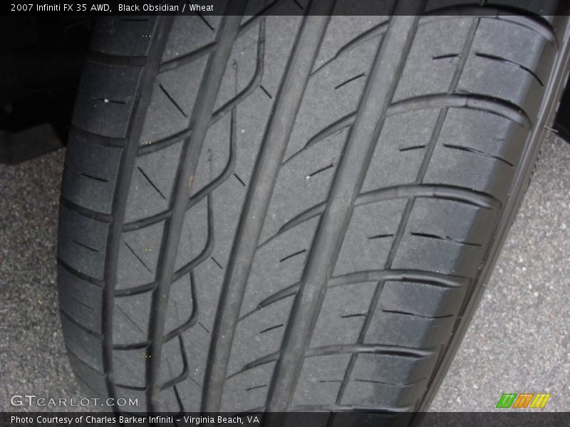 Black Obsidian / Wheat 2007 Infiniti FX 35 AWD