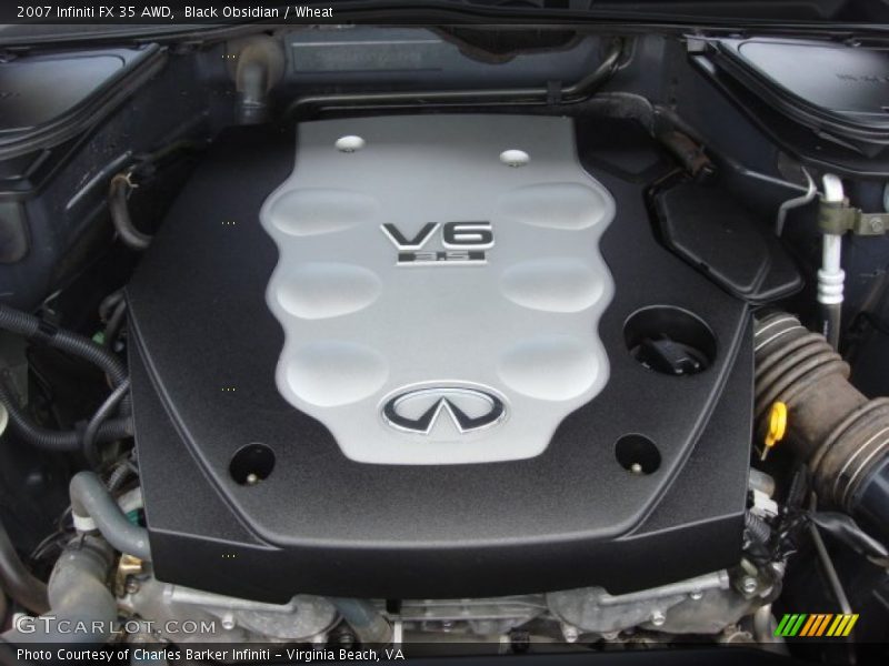 Black Obsidian / Wheat 2007 Infiniti FX 35 AWD