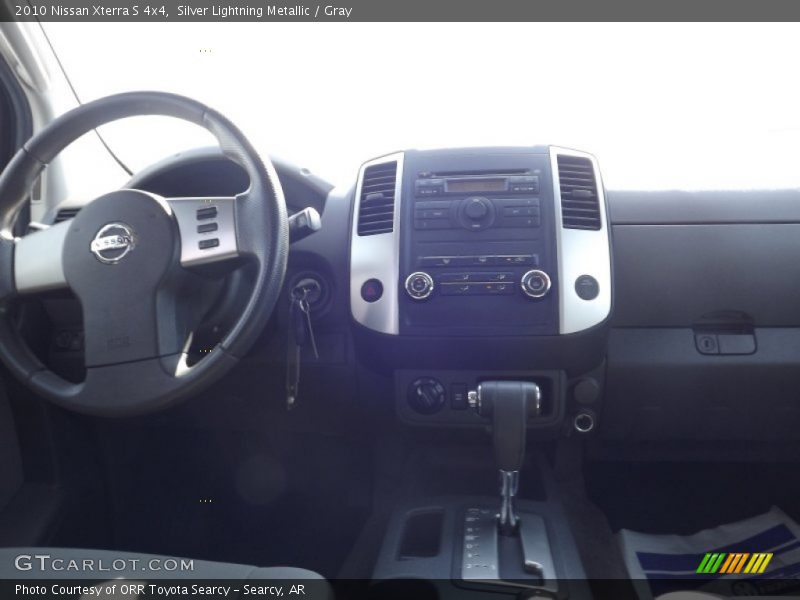 Silver Lightning Metallic / Gray 2010 Nissan Xterra S 4x4