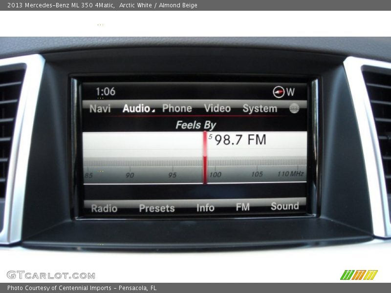 Arctic White / Almond Beige 2013 Mercedes-Benz ML 350 4Matic