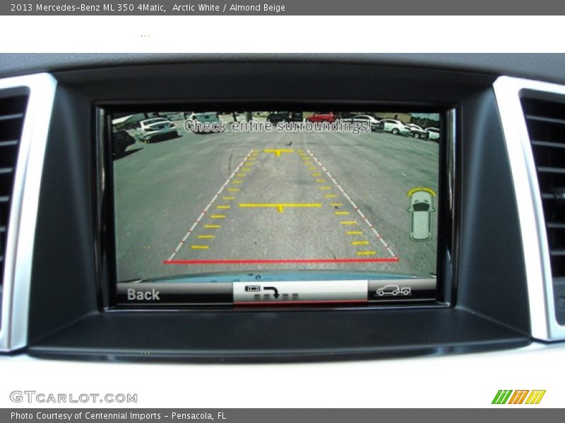 Arctic White / Almond Beige 2013 Mercedes-Benz ML 350 4Matic