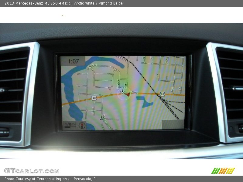 Arctic White / Almond Beige 2013 Mercedes-Benz ML 350 4Matic